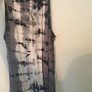 Tie dye stretch shirt